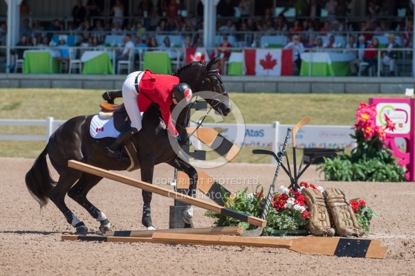 Tiffany Foster and Tripple X III, Pan Ams Toronto 2015