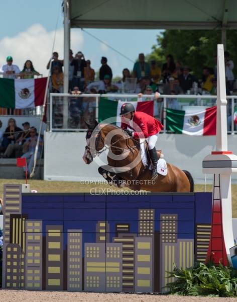 Eric Lamaze and Coco Bongo, Pan Ams Toronto 2015