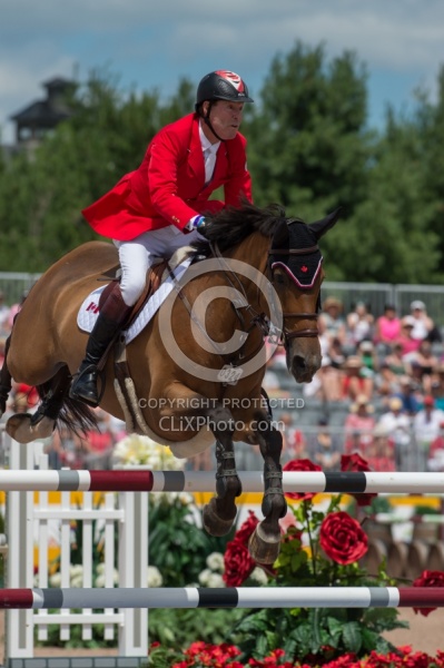 Ian Millar and Dixson,Pan Ams Toronto 2015