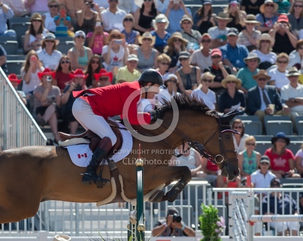Ian Millar and Dixson,Pan Ams Toronto 2015