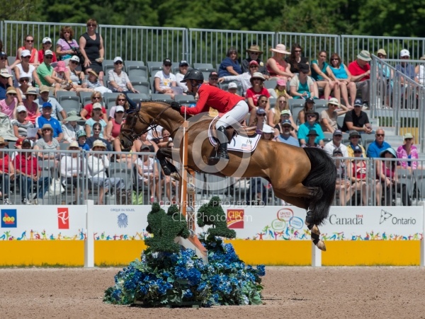 Lauren Hough and Ohlala Pan Ams Toronto 2015