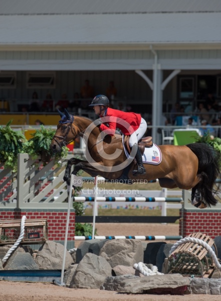 Lauren Hough and Ohlala Pan Ams Toronto 2015