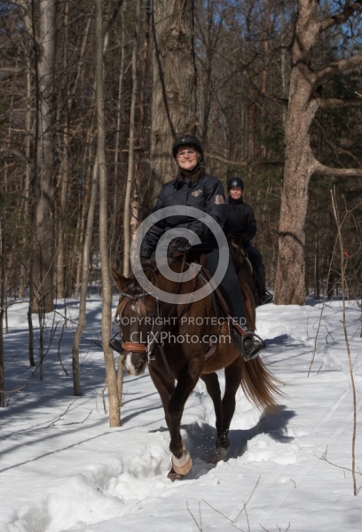 Winter Trail Riding