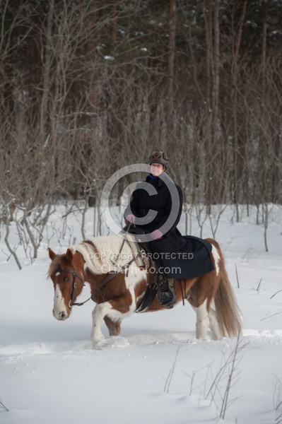 Winter Trail Riding