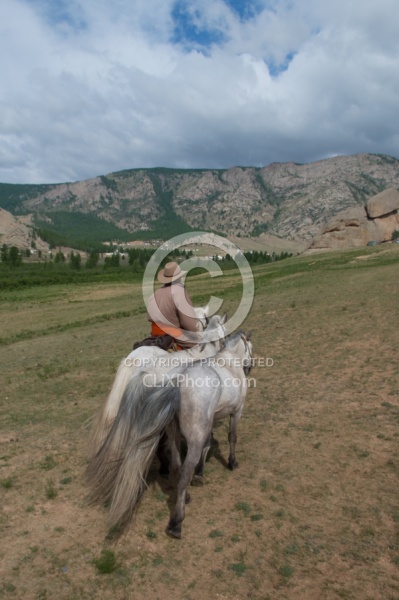 Baagii with two Greys in Tow heading into Turtle Rock