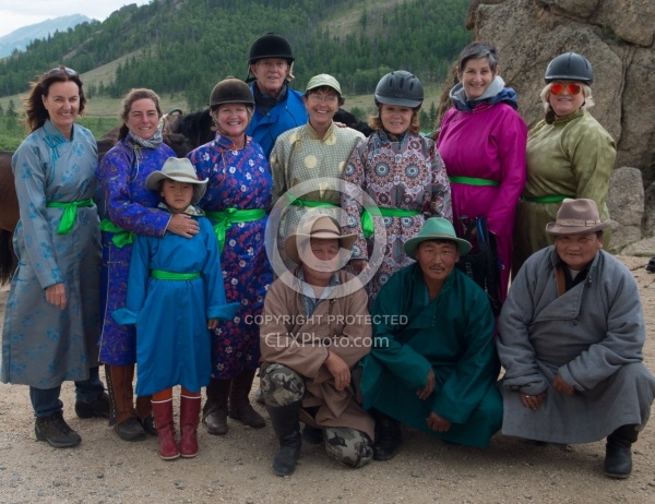 The Group in their Deels at Turtle Rock