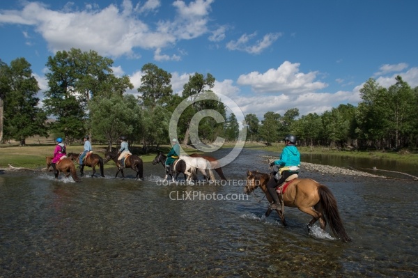 River Crossing to our First Campsite
