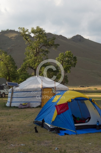 First nights camping