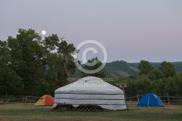 First nights camping