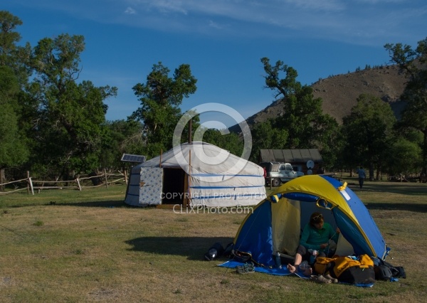 First nights camping