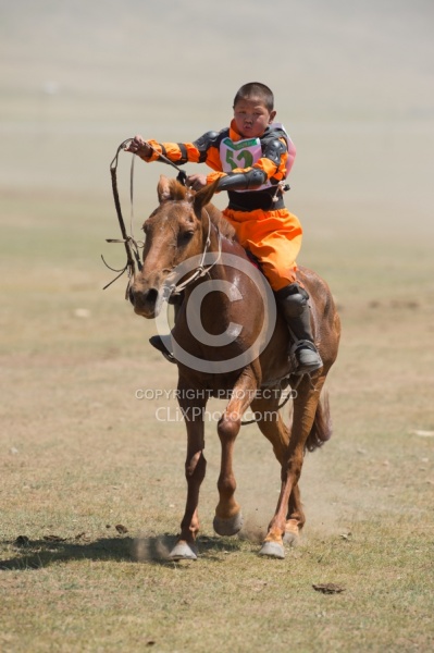 The local Nadaam race