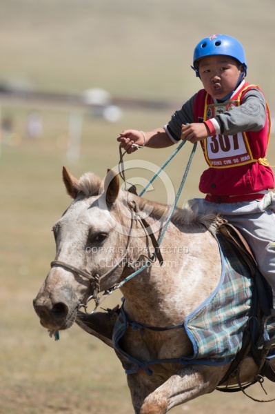 The local Nadaam race