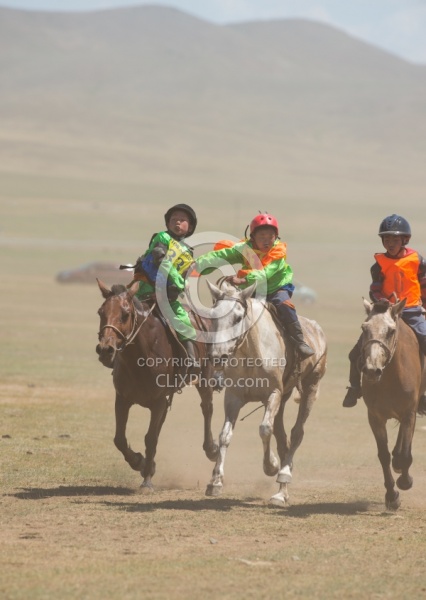 The local Nadaam race