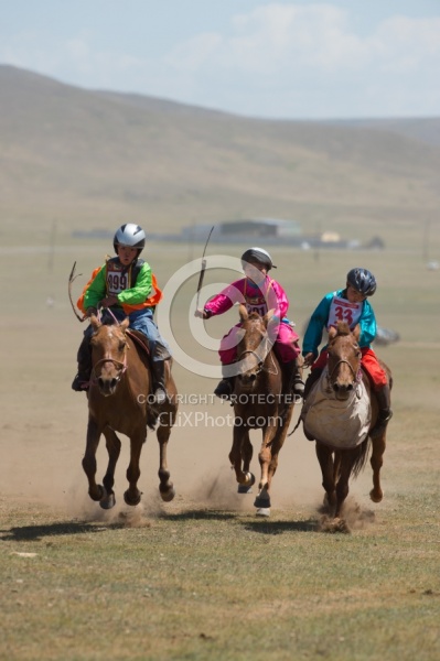 The local Nadaam race