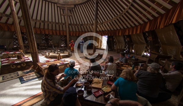 Lunch and Serenade in 13th century Village