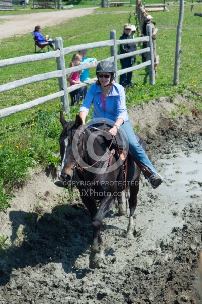 Extrme Cowboy Clinic with Lantz Mclaren at Horse Country