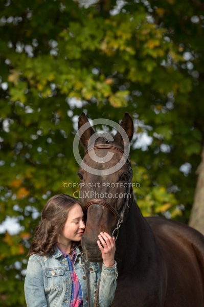 Horse and Human Bond Standardbred