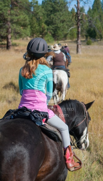 Kids on the Trail at Bar W