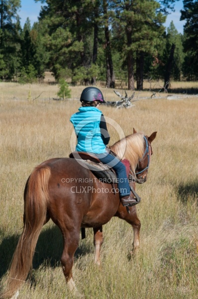 Kids on the Trail at Bar W
