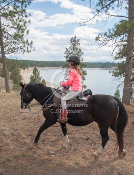 Kids on the Trail at Bar W