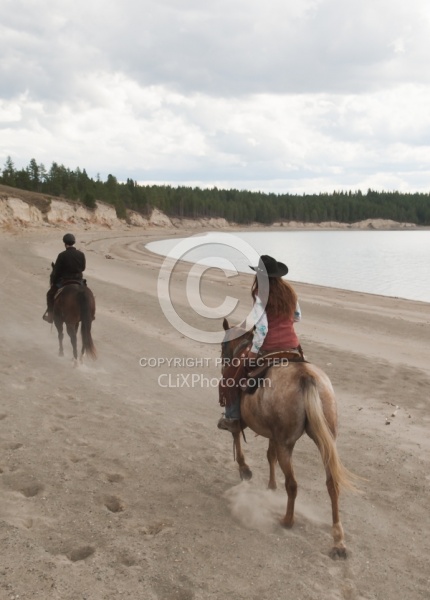 On the Trails, Lake Kookanusa