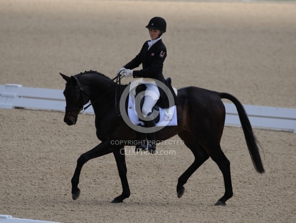 Rolex Dressage Jessica Phoenix and Exponential Rolex 2011