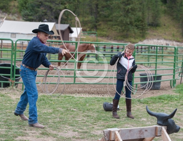 Learning to Rope at Bar W