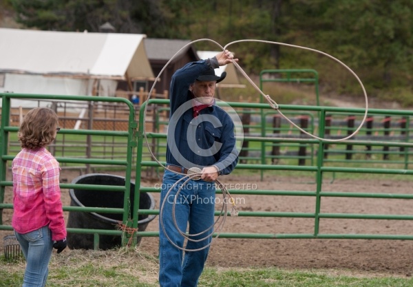 Learning to Rope at Bar W