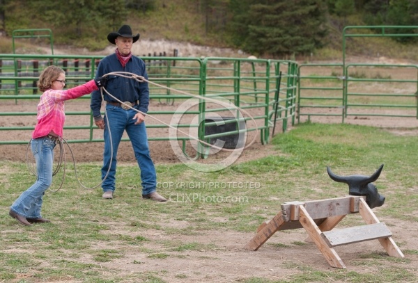 Learning to Rope at Bar W