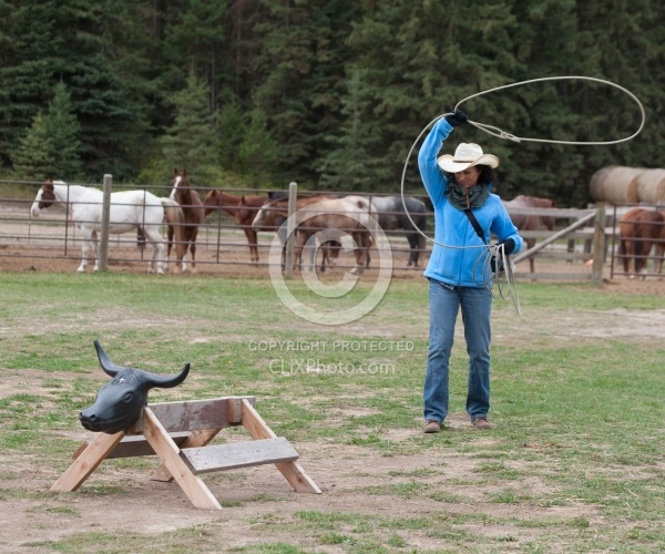 Learning to Rope at Bar W