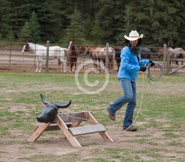 Learning to Rope at Bar W