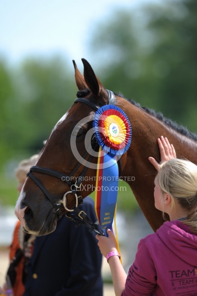 Mary King and Kings Temptress winner Rolex 2011 