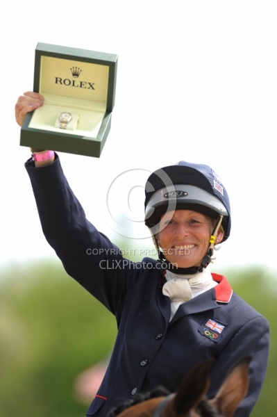 Mary King and Kings Temptress winner Rolex 2011 