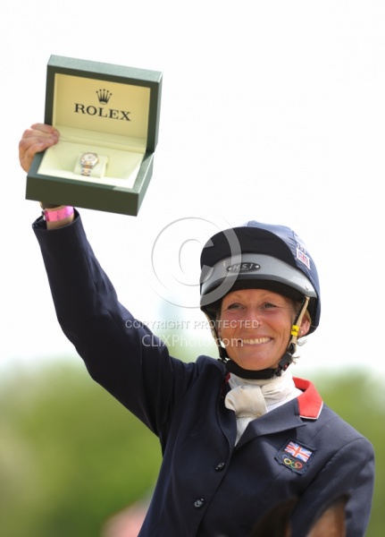 Mary King and Kings Temptress winner Rolex 2011 