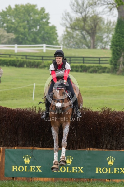 Lisa Marie Fergusson and Honor Me, Rolex 2016