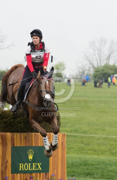 Lisa Marie Fergusson and Honor Me, Rolex 2016