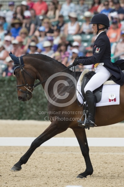Jessica Phoenix and Pavarotti, Rolex 2016,