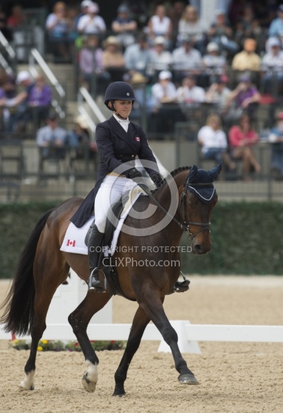 Jessica Phoenix and Pavarotti, Rolex 2016,