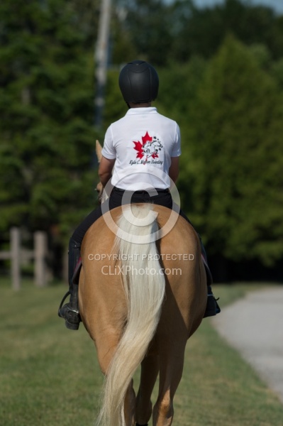 Kids Riding Dressage