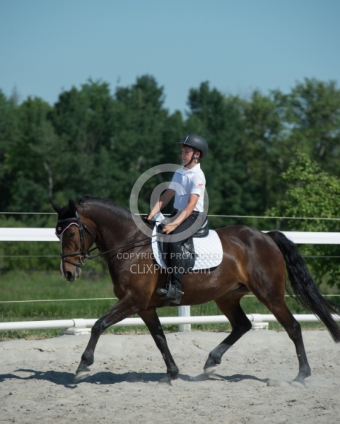 Kids Riding Dressage