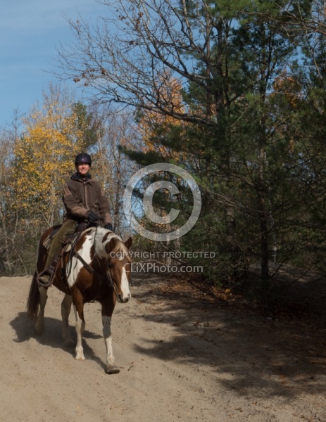 Riding hills on sand
