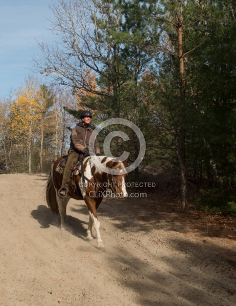 Riding hills on sand