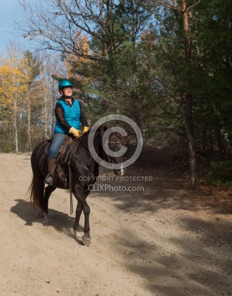 Riding hills on sand