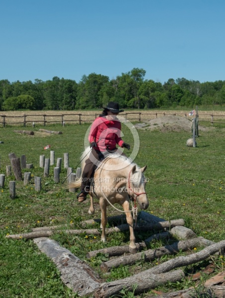 Extreme Cowboy Clinic with Lantz Mclaren at Horse Country Campgrounds