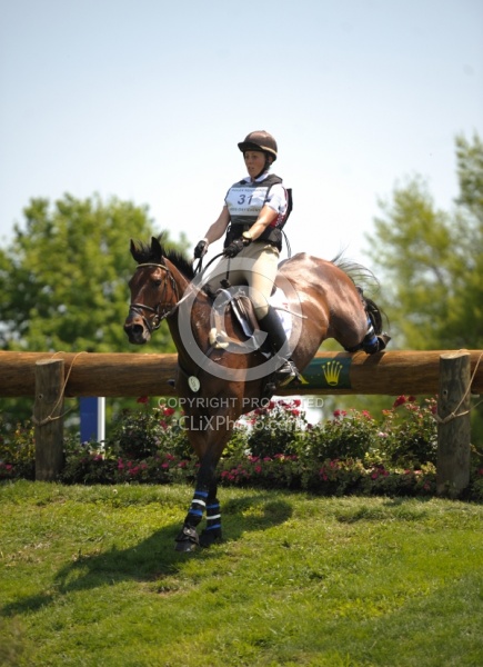 Rebecca Howard and Riddle Master Rolex 2011