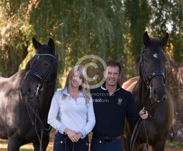 Jaimey Irwin and Donegal V  with  Tina Irwin and Laurencio