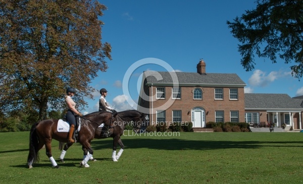 Tian and Jaimey Irwin Riding