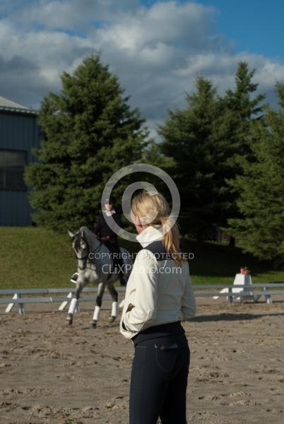 Tina teaching Alexandra