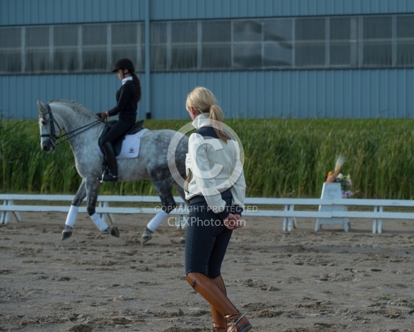 Tina teaching Alexandra