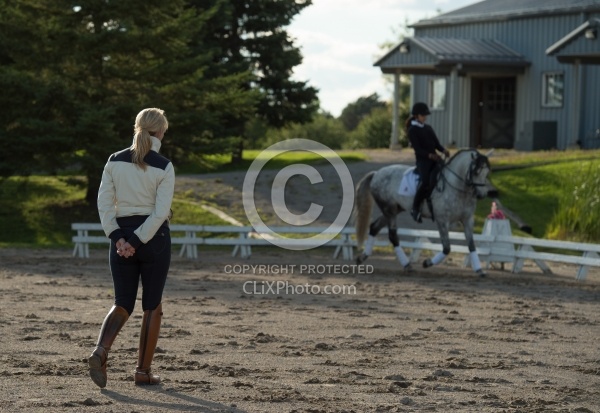 Tina teaching Alexandra